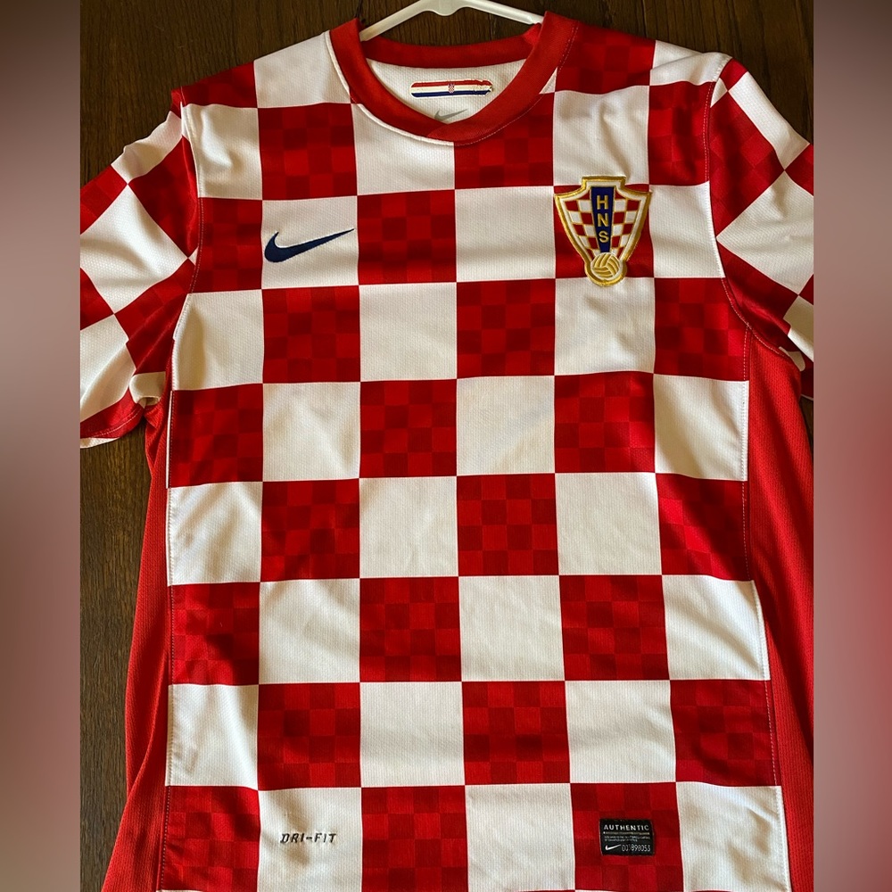 Iconic 2010 Nike Croatia home kit.